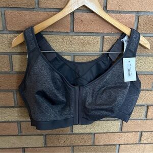 NWT DELIMIRA Posture Front Closure Full Coverage Wireless Back Seamless Bra 44E